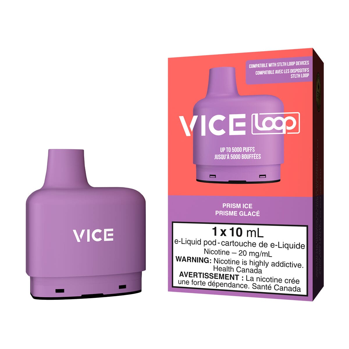Vice Loop Prism Ice Disposable Vape Pod Disposable Loop 
