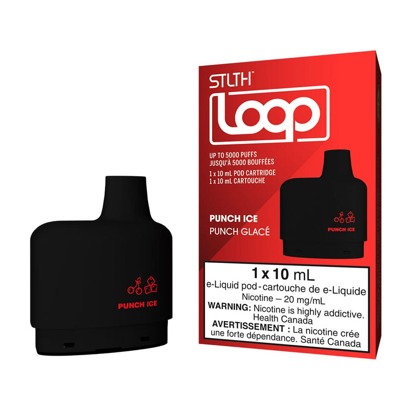 STLTH Loop Punch Ice Disposable Vape Pod Disposable Loop 