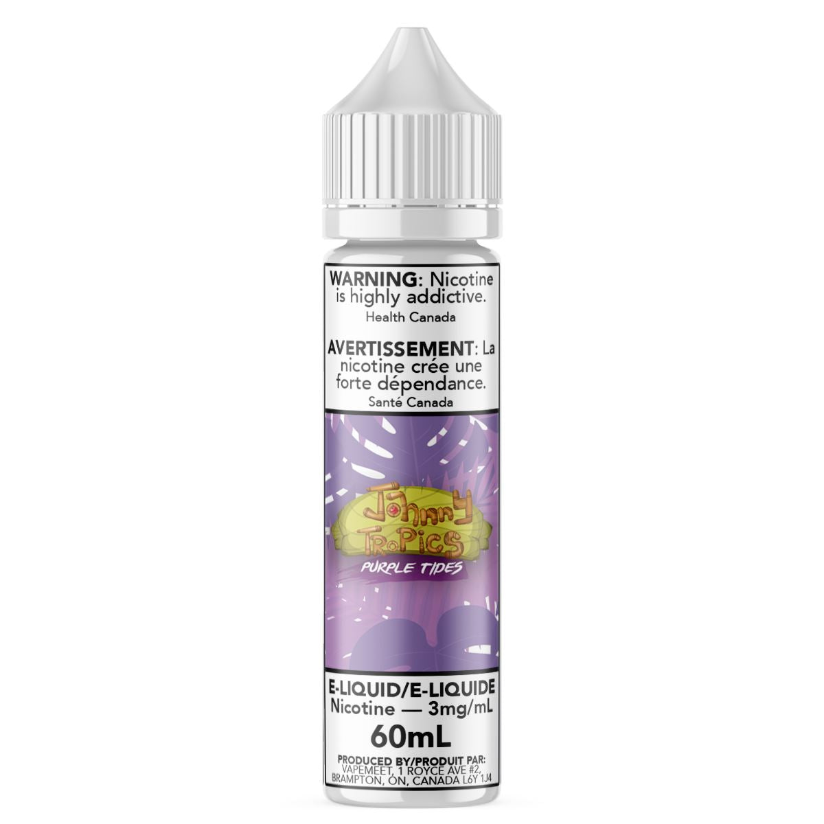 purple rain vape juice Johnny Tropics Purple Tides E-Liquid