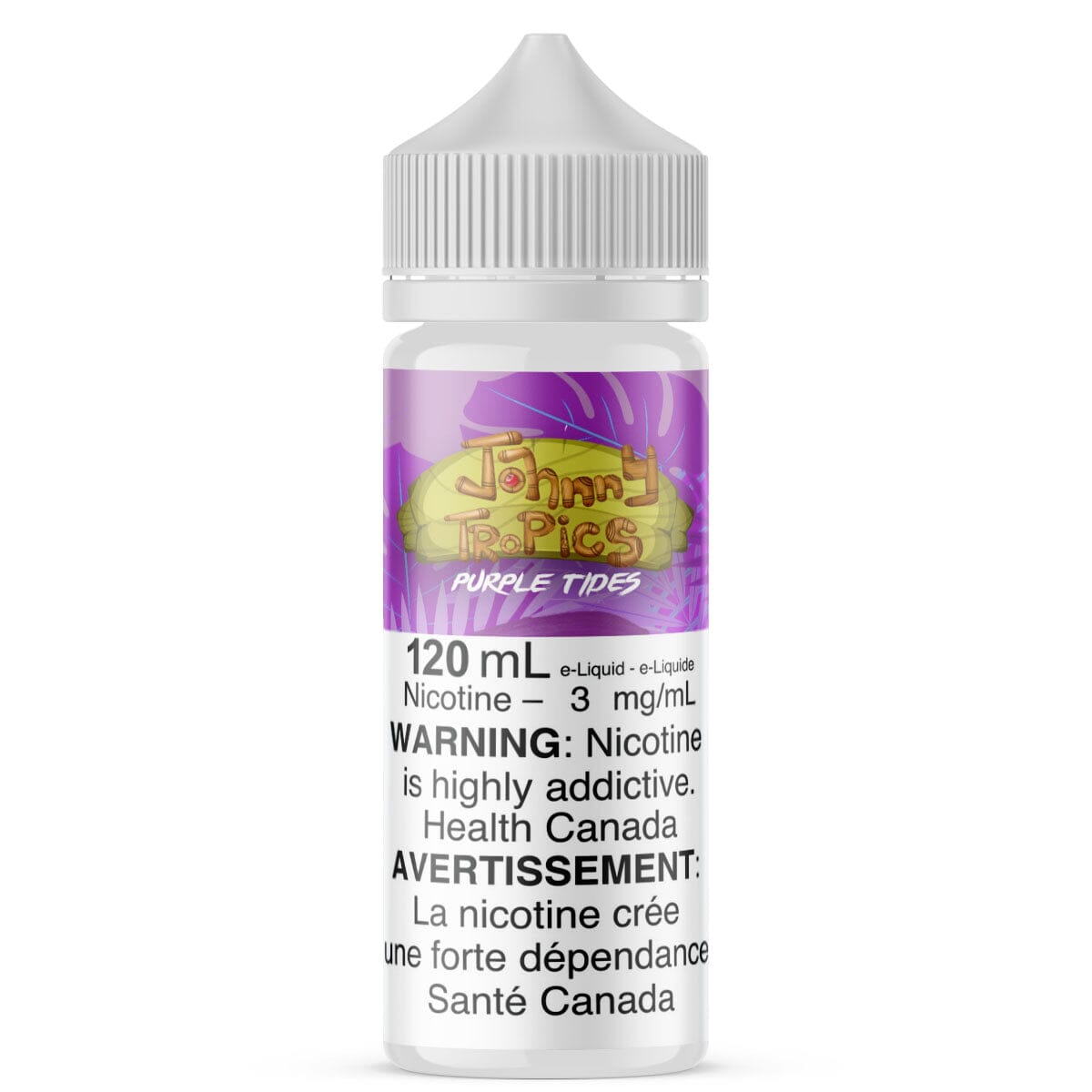 Johnny Tropics Purple Tides E Liquid E-Liquid Johnny Tropics 120mL 3mg/mL 