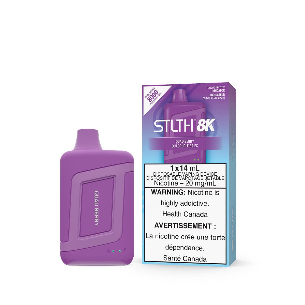 STLTH 8K Quad Berry Disposable Vape Disposable STLTH 