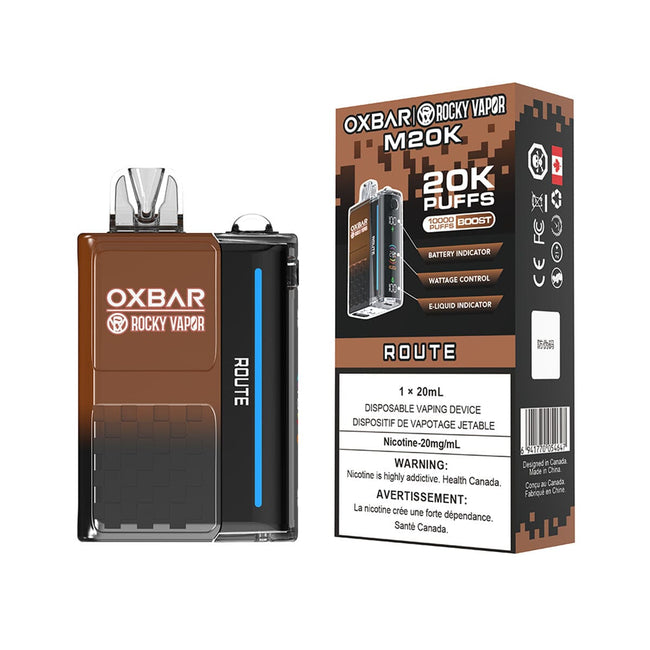 Oxbar M20K Route Disposable Vape Disposable Oxbar 