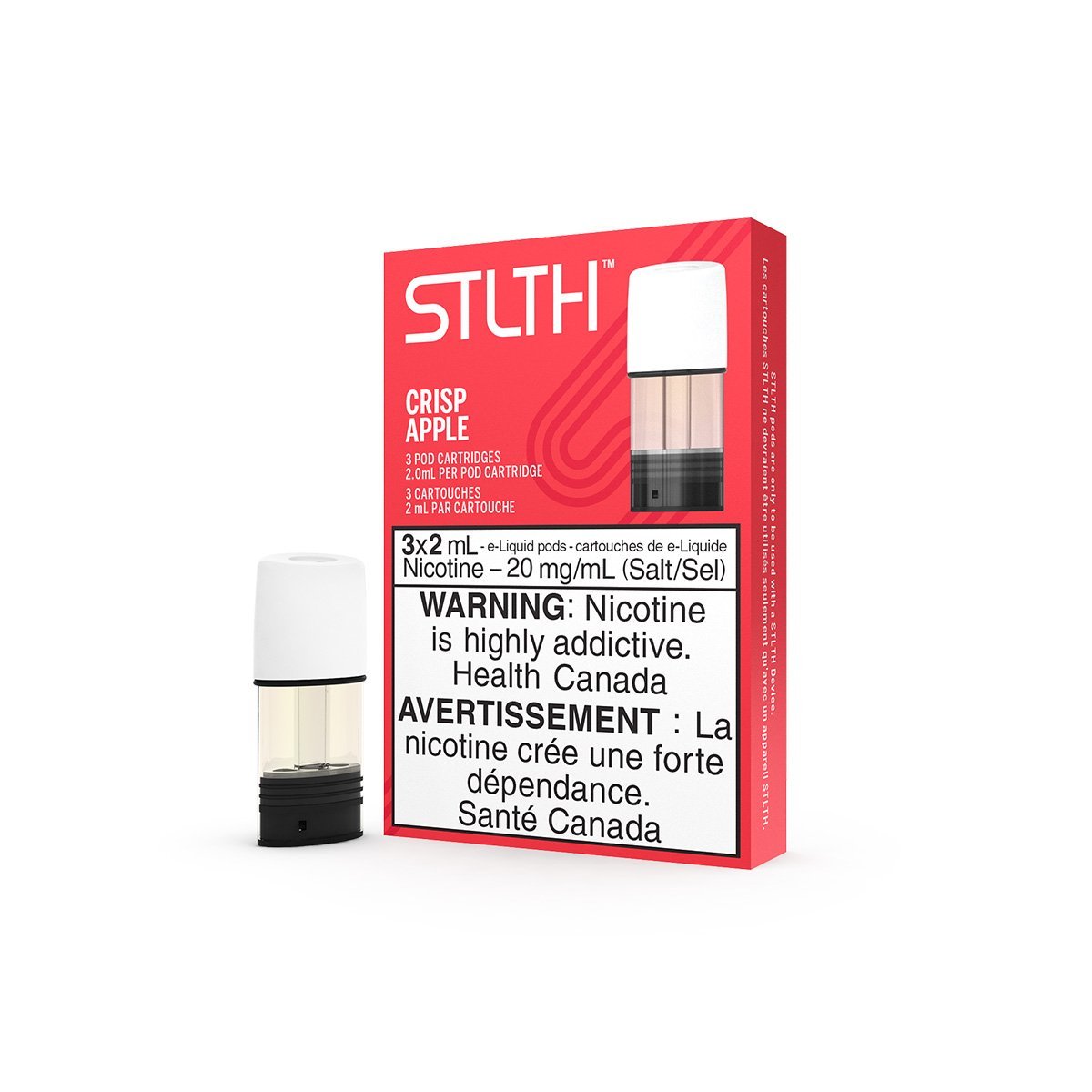 STLTH Crisp Apple Vape Pods | VapeMeet STLTH Crisp Apple Vape Pods | VapeMeet