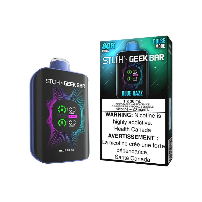 STLTH x Geekbar 80K - Blue Razz Disposable STLTH x Geekbar 
