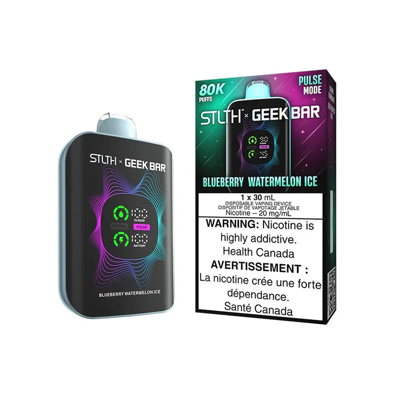 STLTH x Geekbar 80K - Blueberry Watermelon Ice Disposable STLTH x Geekbar 
