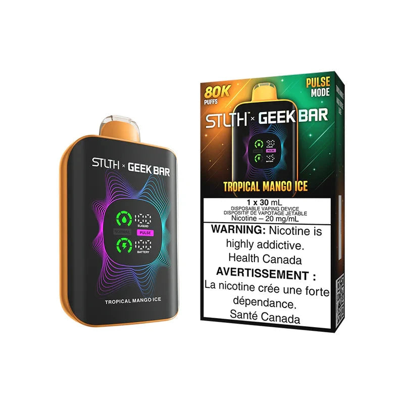 STLTH x Geekbar 80K - Tropical Mango Ice Disposable STLTH x Geekbar 