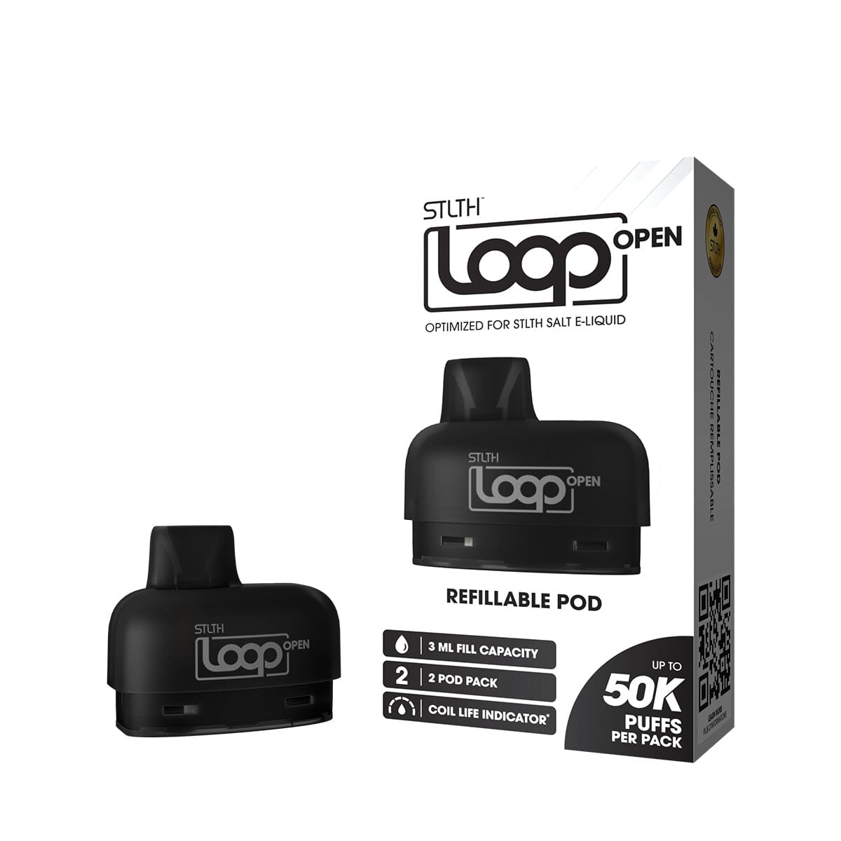 STLTH Loop Open Replacement Pod Pack Replacement Pod STLTH 