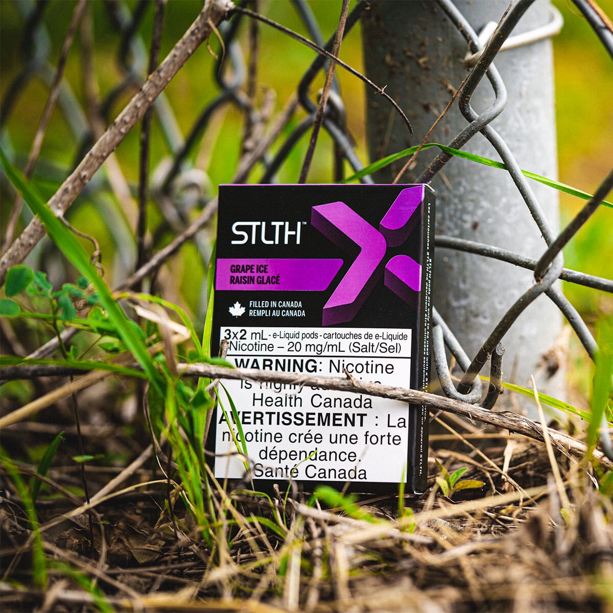 STLTH X Grape Ice Vape Pods Pre-filled Pod STLTH 