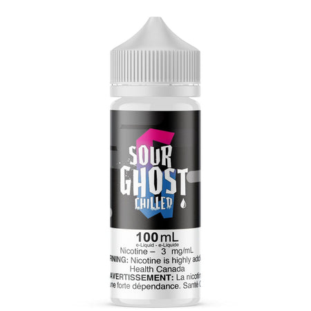 Sour Ghost Chilled E Liquid E-Liquid Sour Ghost 100mL 3mg/mL ONT