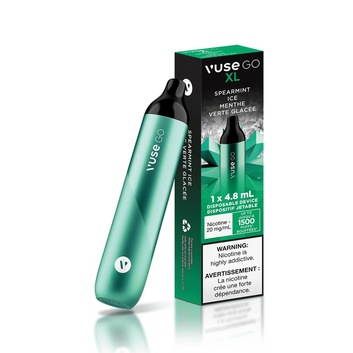 Vuse Go XL Spearmint Disposable Vape Pen Disposable Vuse Go XL 