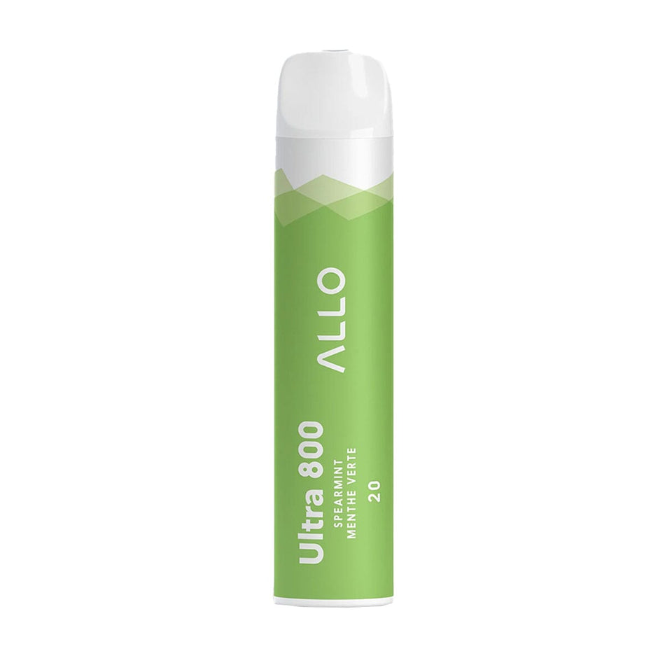 Allo Ultra 800 Spearmint Disposable Vape Pen Disposable Allo Ultra 