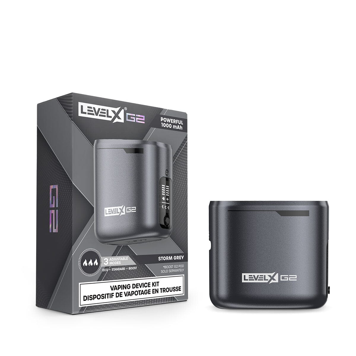 Level X G2 Device Battery (1000mah) Battery Level X Storm Grey 