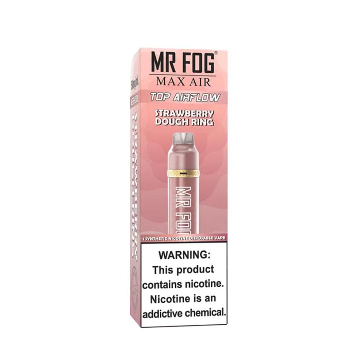 Mr. Fog Max Air Strawberry Dough Ring Disposable Vape Pen Disposable Mr. Fog Max Air 