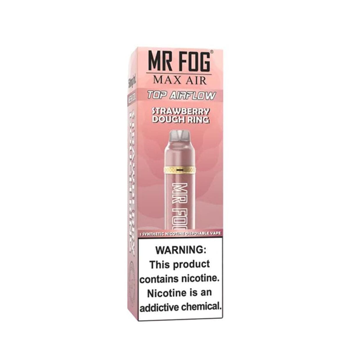 Mr. Fog Max Air Strawberry Dough Ring Disposable Vape Pen | VapeMeet Mr. Fog Max Air Strawberry Dough Ring Disposable Vape Pen | VapeMeet