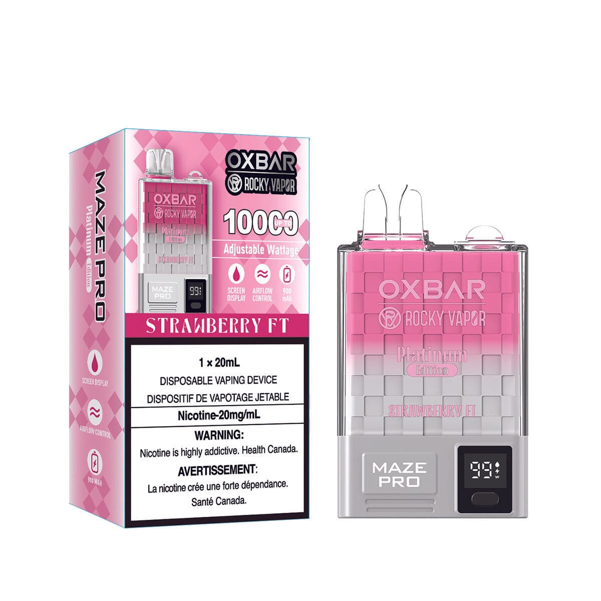 Oxbar Maze Pro Strawberry FT Disposable Vape Pen Disposable Oxbar 