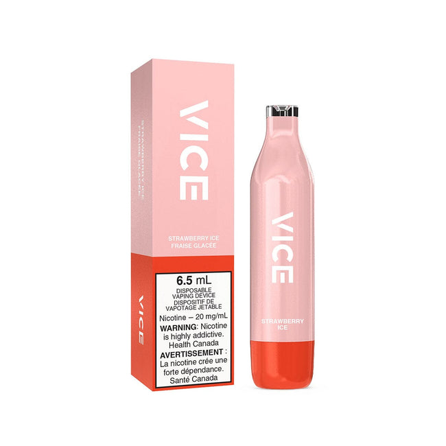 Vice 2500 Strawberry Ice Disposable Vape Pen Disposable Vice 2500 