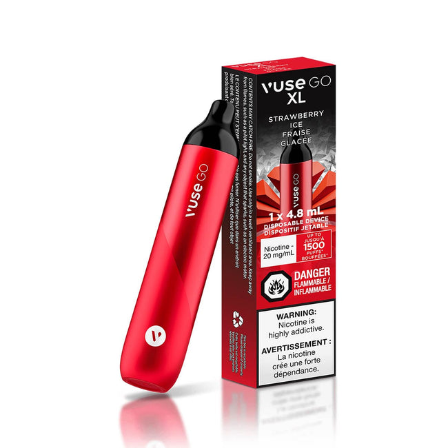 Vuse Go XL Strawberry Ice Disposable Vape Pen Disposable Vuse Go XL 
