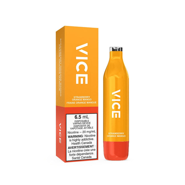 Vice 2500 Strawberry Orange Mango Disposable Vape Pen Disposable Vice 2500 