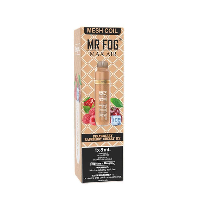 Mr. Fog Max Air Strawberry Raspberry Cherry Ice Disposable Vape Pen Disposable Mr. Fog Max Air 