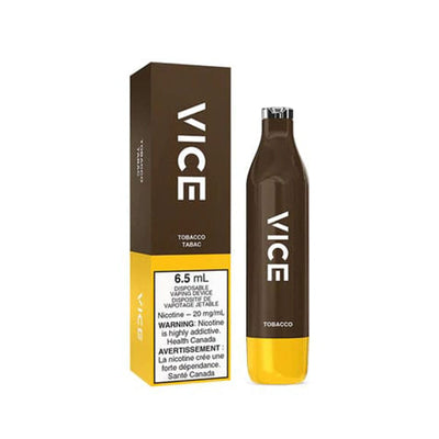 Vice 2500 Tobacco Disposable Vape Pen Disposable Vice 2500 