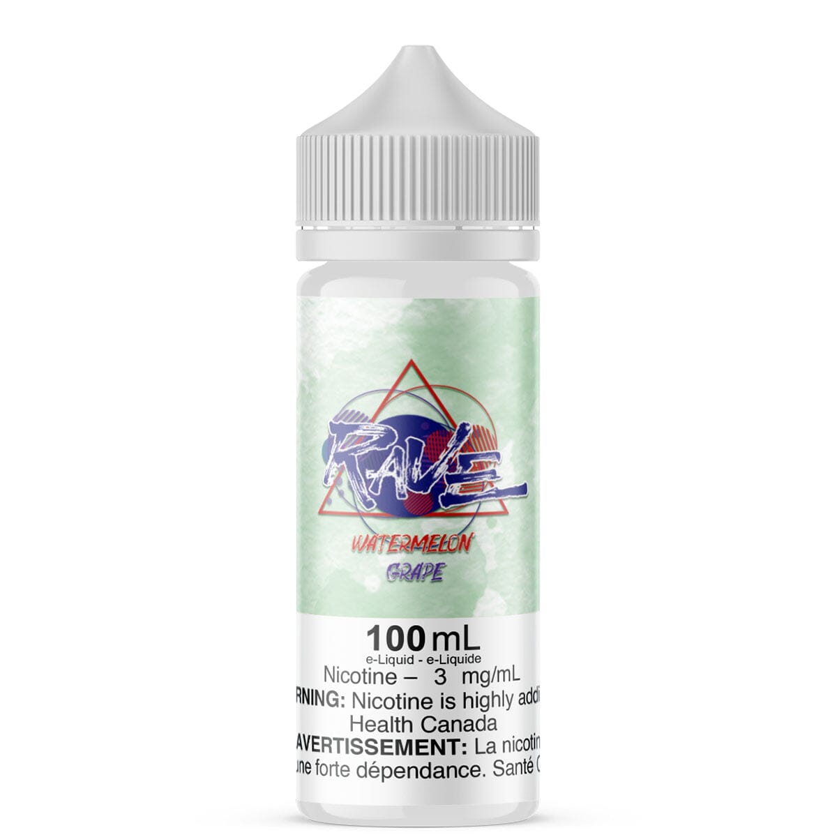 Rave Watermelon Grape E Liquid E-Liquid Rave 100mL 3mg/mL ONT