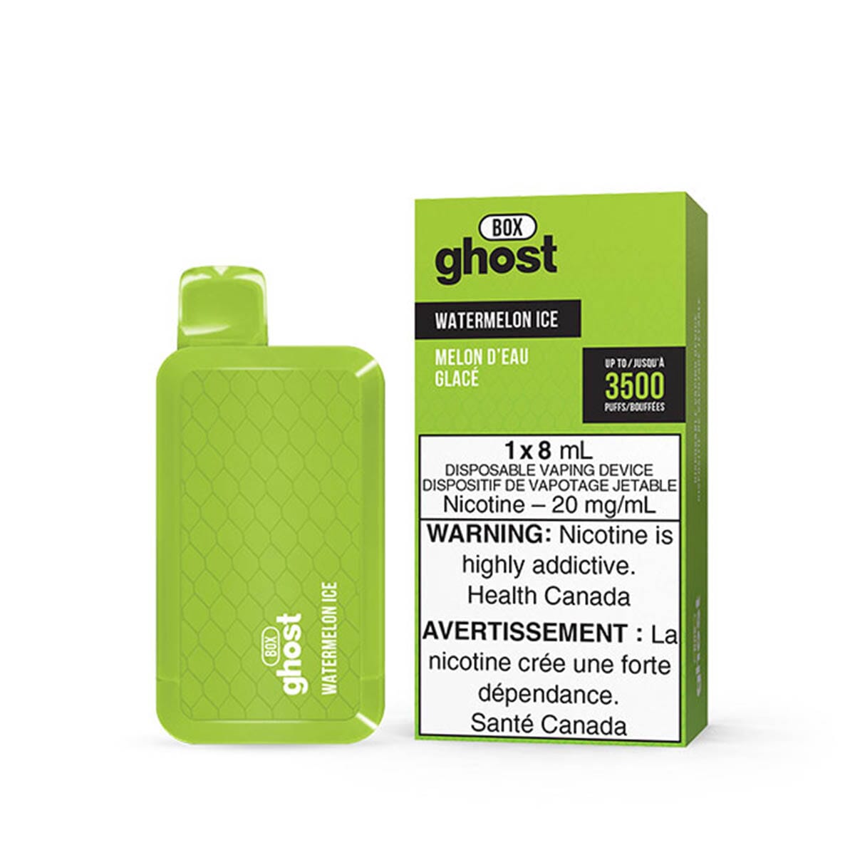 Ghost Box Watermelon Ice Disposable Vape Pen Disposable Ghost Box 