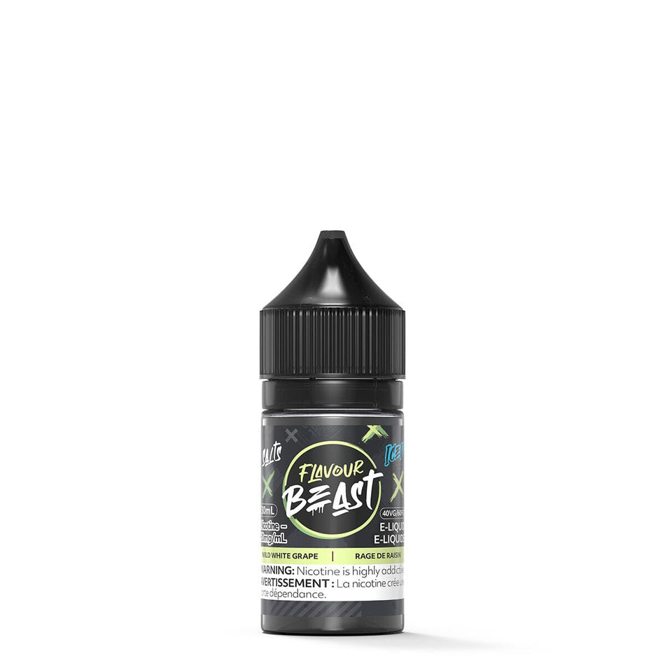 Flavour Beast Wild White Grape Iced Salt Nic E Liquid E-Liquid Flavour Beast 