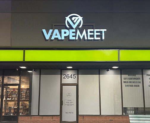 Windsor Vape Store E Cigarettes E Liquid and more VapeMeet Inc