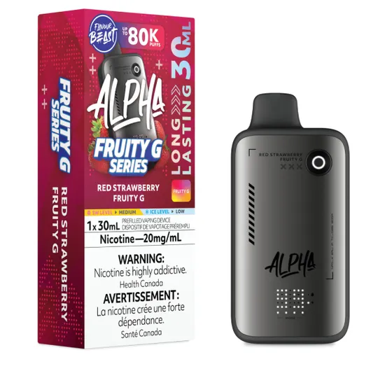 Flavour Beast Alpha - Red Strawberry Fruity G