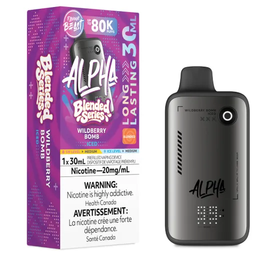 Flavour Beast Alpha - Wildberry Bomb Iced
