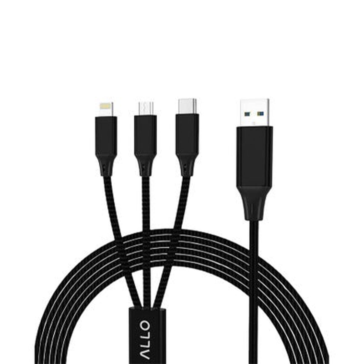 Allo Ultra 3 In 1 USB Charging Cable | - VapeMeet Inc