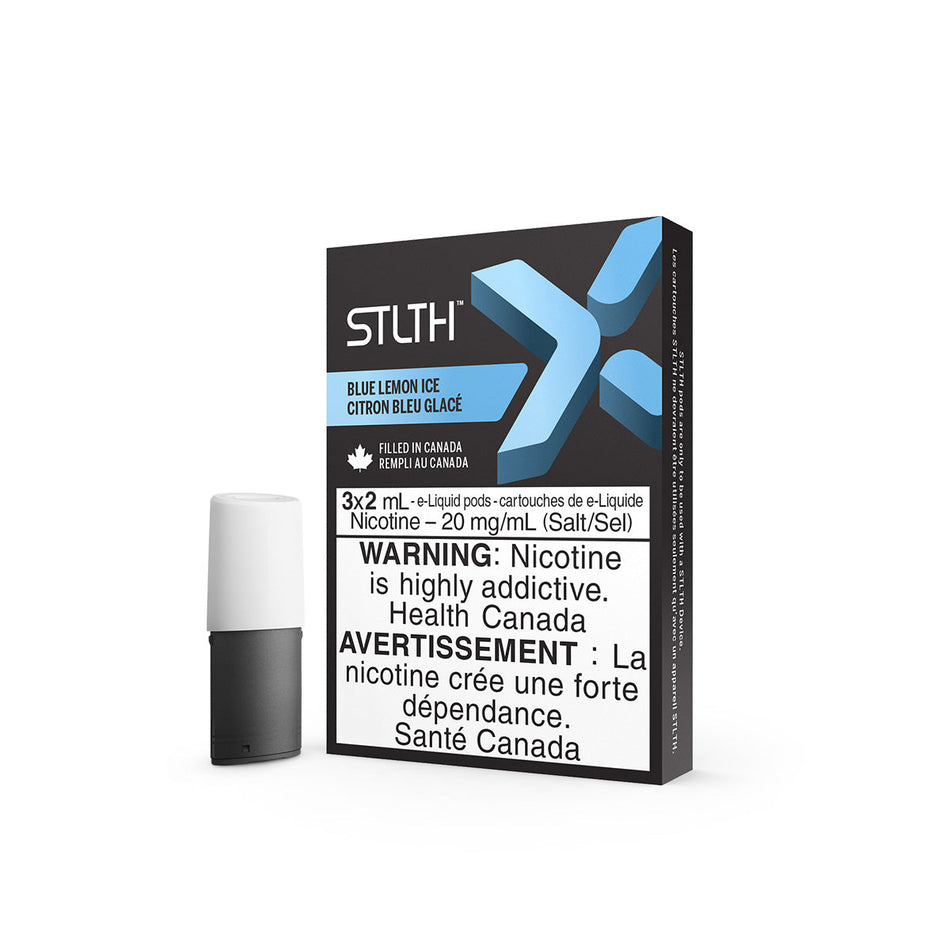 STLTH - Blue Lemon Ice Pods (STLTH X) Pre-filled Pod STLTH 