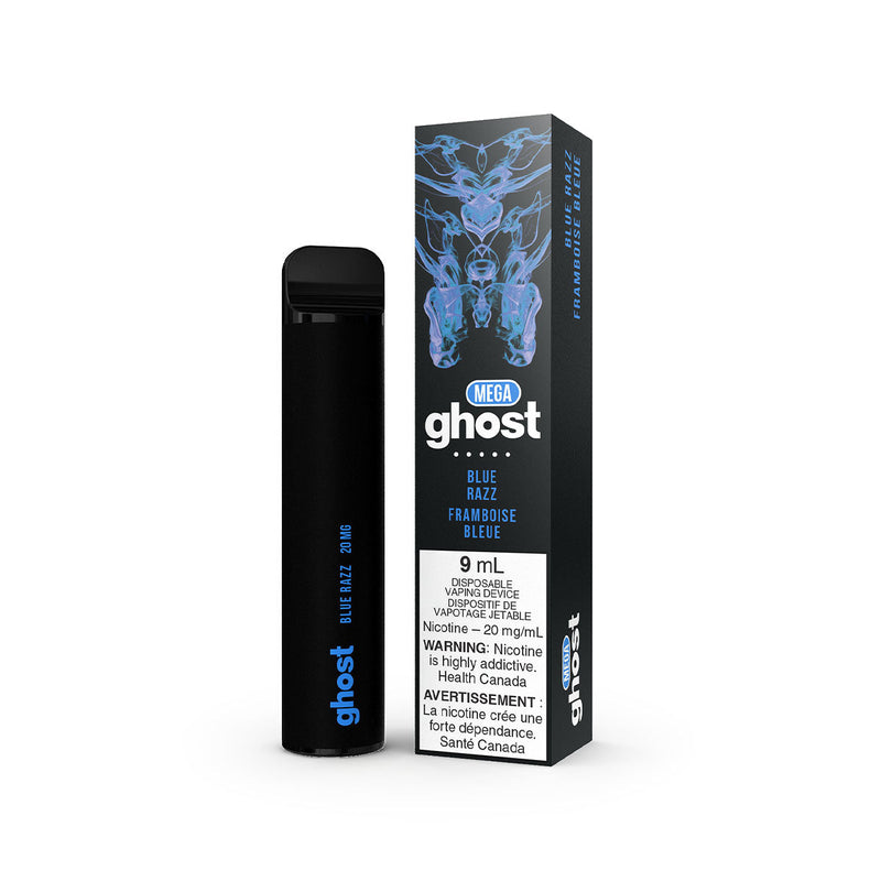 Ghost Mega Disposable - Blue Razz Disposable Ghost Disposable 20mg/mL 