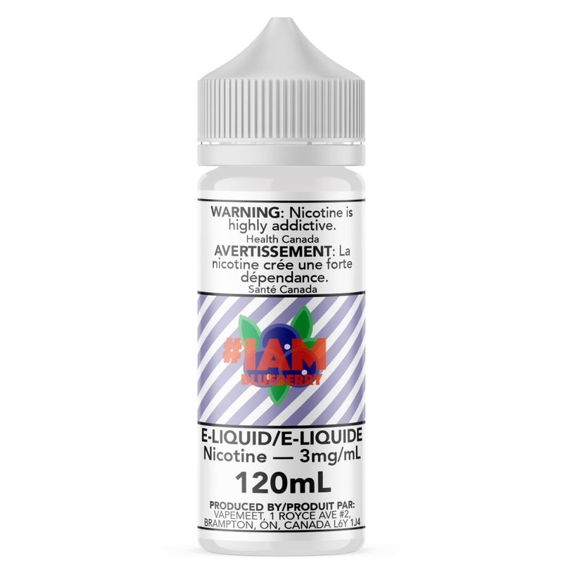 #IAM - Blueberry E-Liquid #IAM 120mL 0 mg/mL 