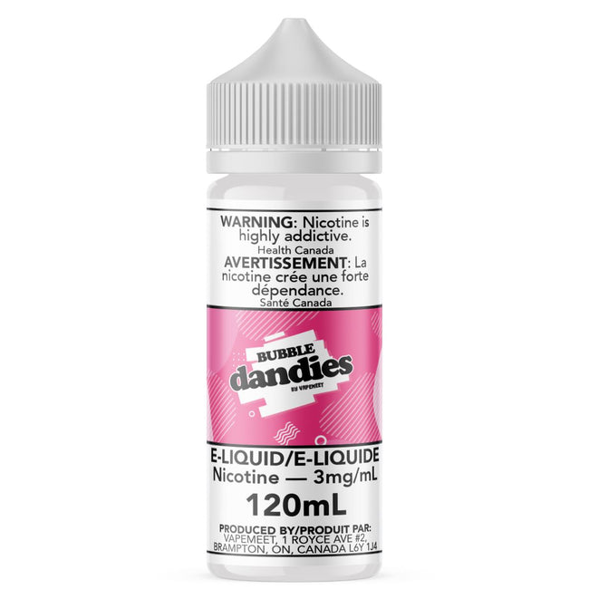 Dandies - Bubble E-Liquid Dandies 120mL 0 mg/mL 