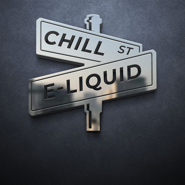 Chill Street Blue Razz Boulevard Salt Nic E Liquid E-Liquid Chill St. 