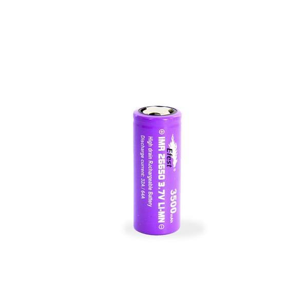 Efest - Purple 26650 3500mAh 64A Battery Battery Efest 