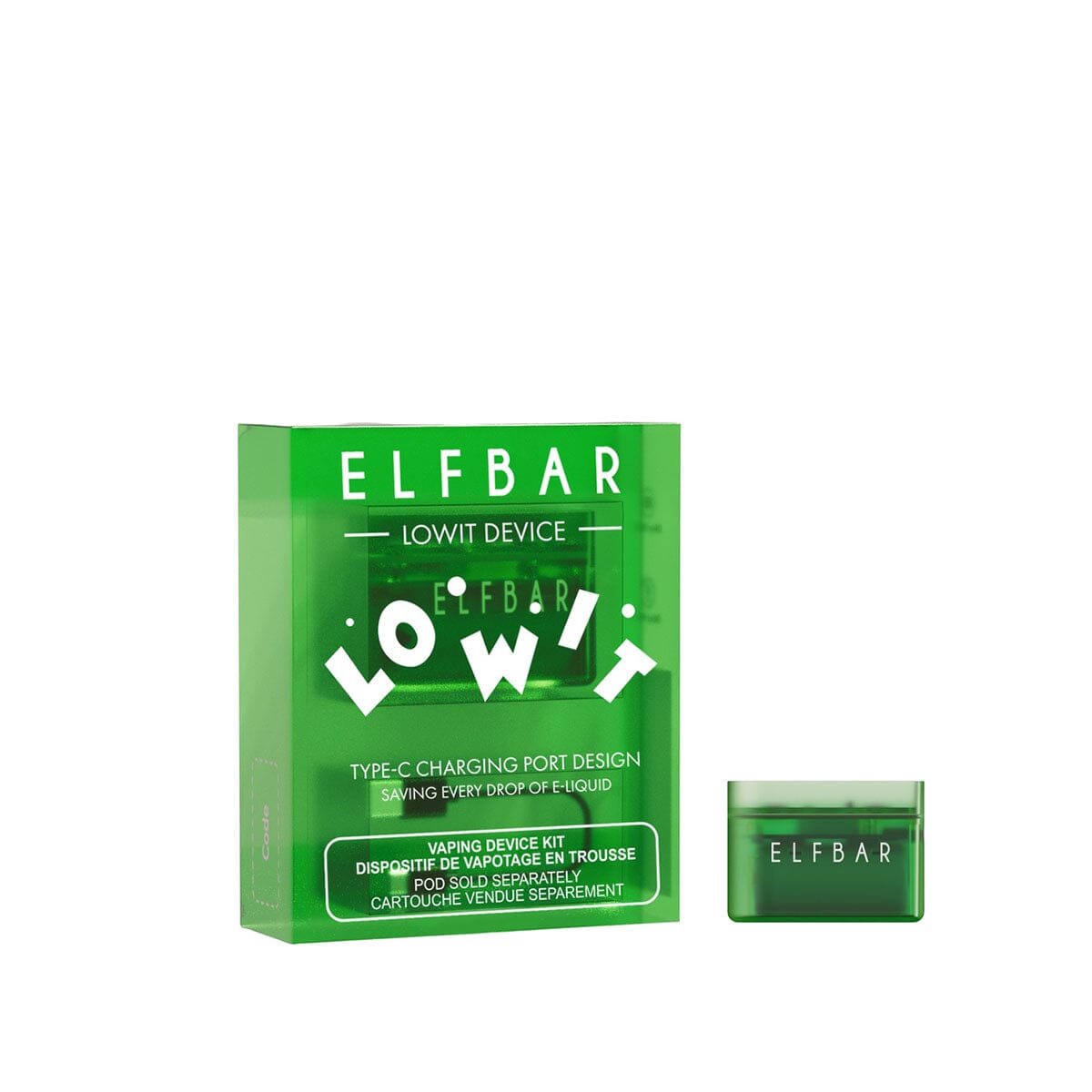 Elf Bar Lowit Vape Battery Battery Elf Bar Green 