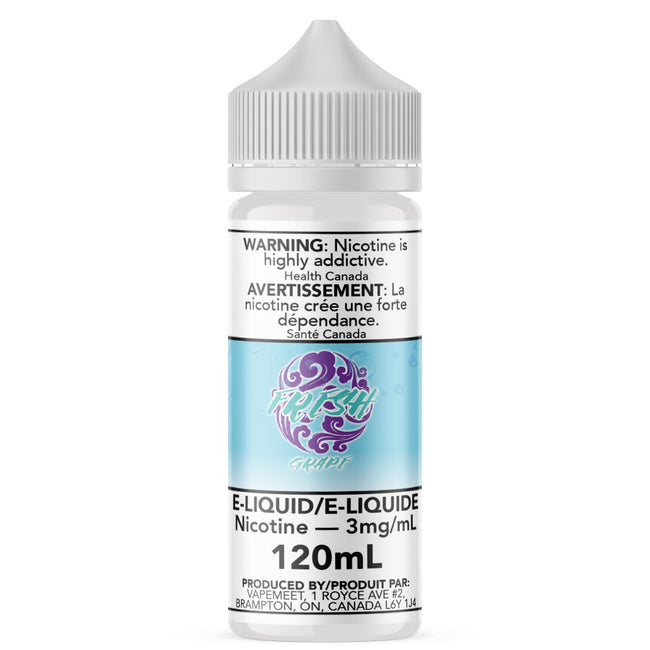 Fresh - Grape E-Liquid Fresh 120mL 0 mg/mL 