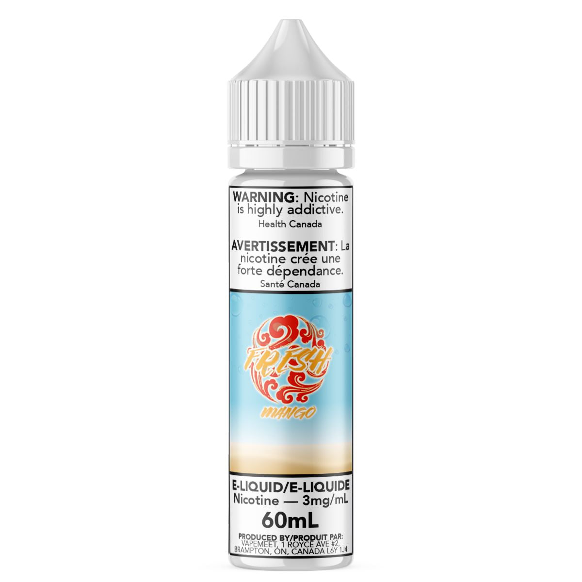 Fresh - Mango E-Liquid Fresh 60mL 0 mg/mL 