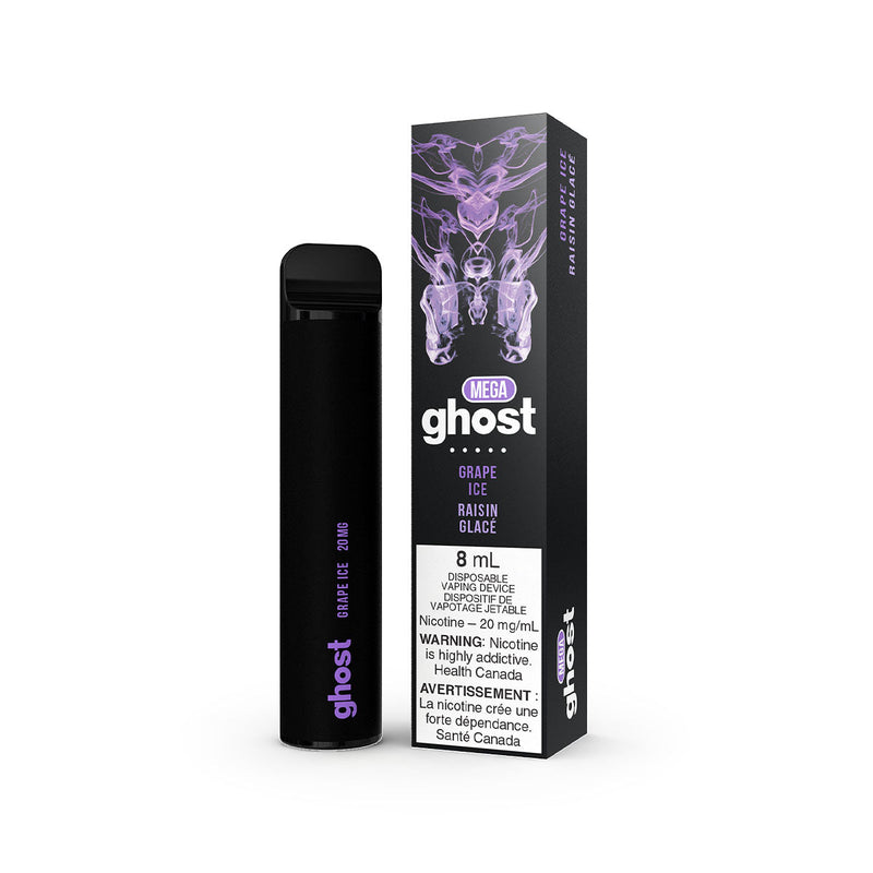 Ghost Mega Disposable - Grape Ice Disposable Ghost Disposable 