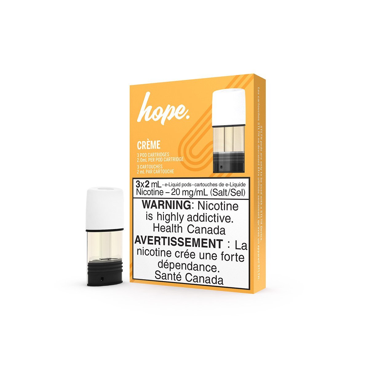 STLTH - Creme Pods (Hope) Pre-filled Pod STLTH 50mg/mL 