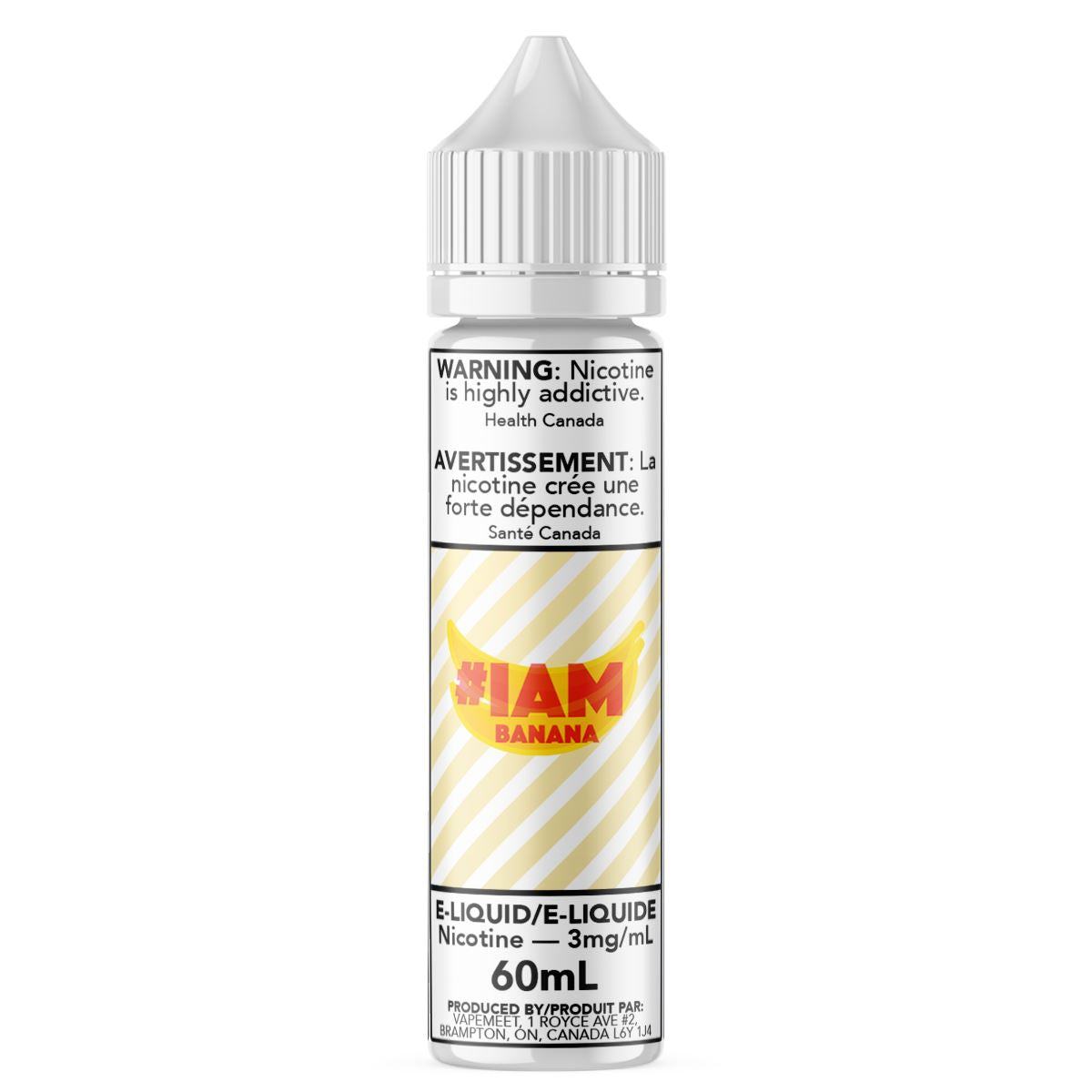 #IAM - Banana E-Liquid #IAM 60mL 0 mg/mL 