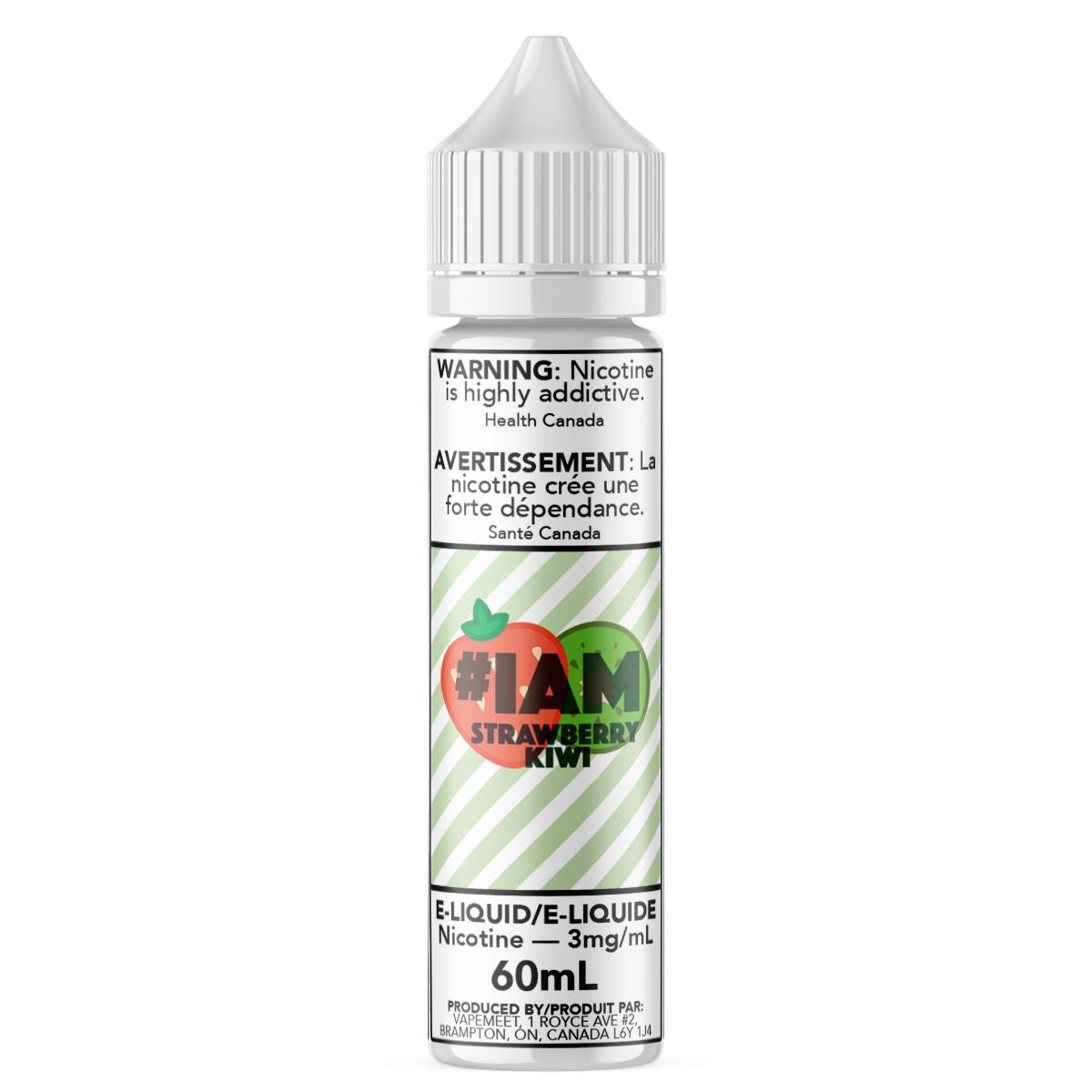 #IAM - Strawberry Kiwi E-Liquid #IAM 60mL 0 mg/mL 