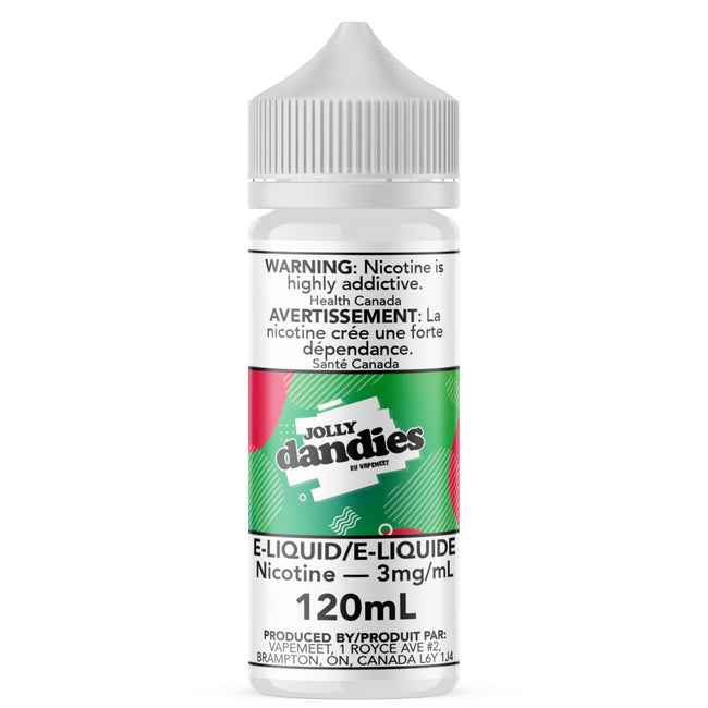 Dandies - Jolly E-Liquid Dandies 120mL 0 mg/mL 