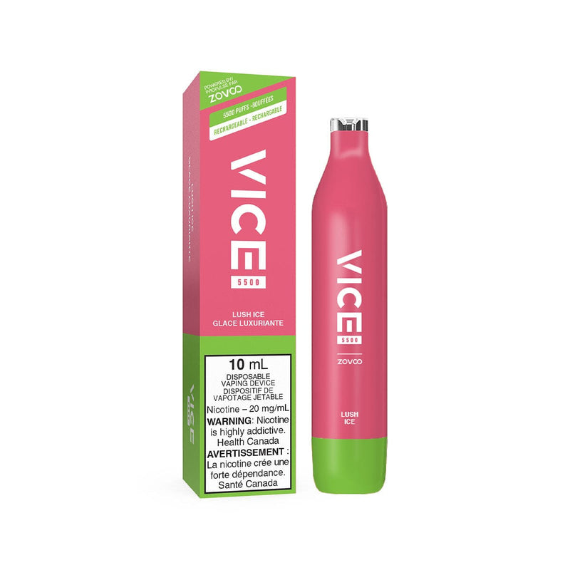 Vice 5500 Lush Ice Disposable Vape Pen Disposable Vice 20mg/mL 