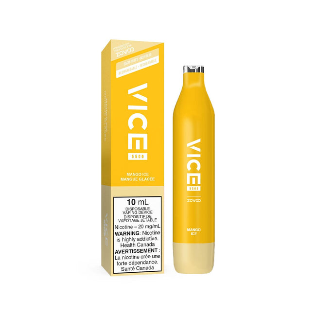 Vice 5500 Mango Ice Disposable Vape Pen Disposable Vice 20mg/mL 