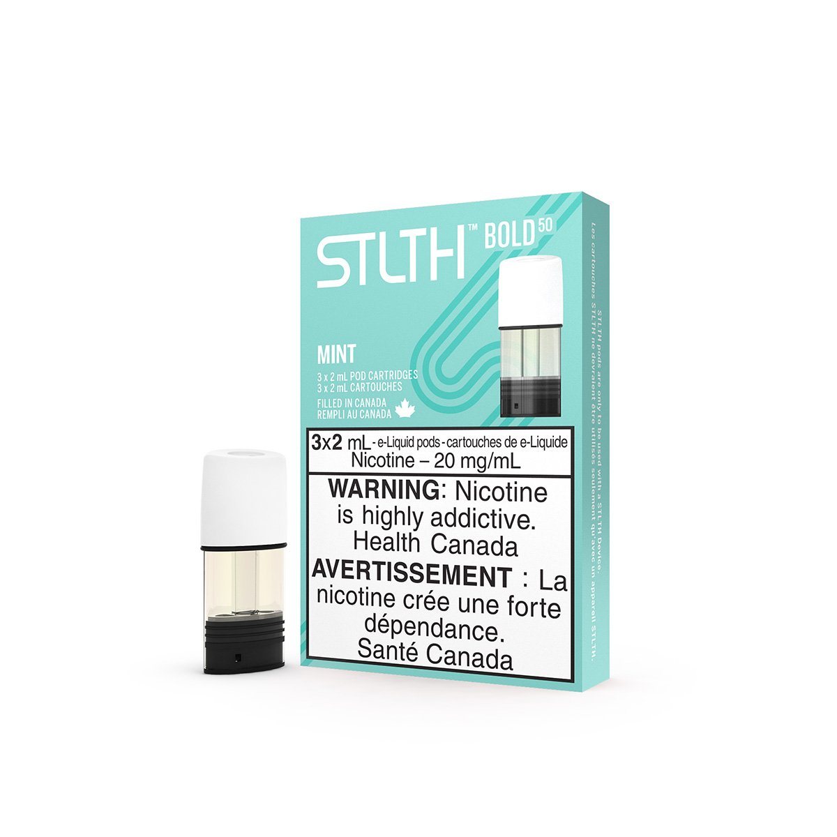 STLTH - Mint Pods Pre-filled Pod STLTH 20mg/mL (Bold 50) 