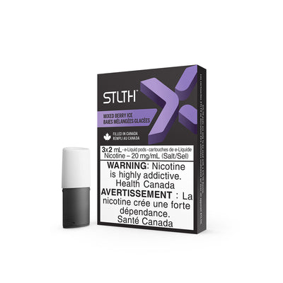 STLTH - Mixed Berry Ice Pods (STLTH X) Pre-filled Pod STLTH 