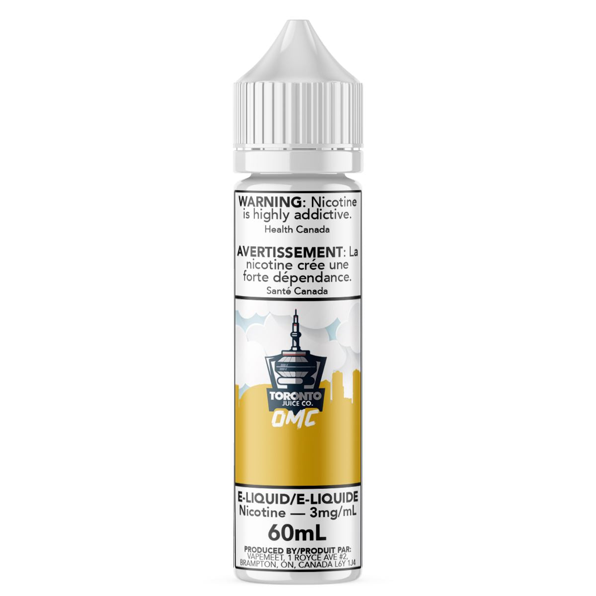 Toronto Juice Co. - OMC E-Liquid Toronto Juice Co. 60mL 0 mg/mL 